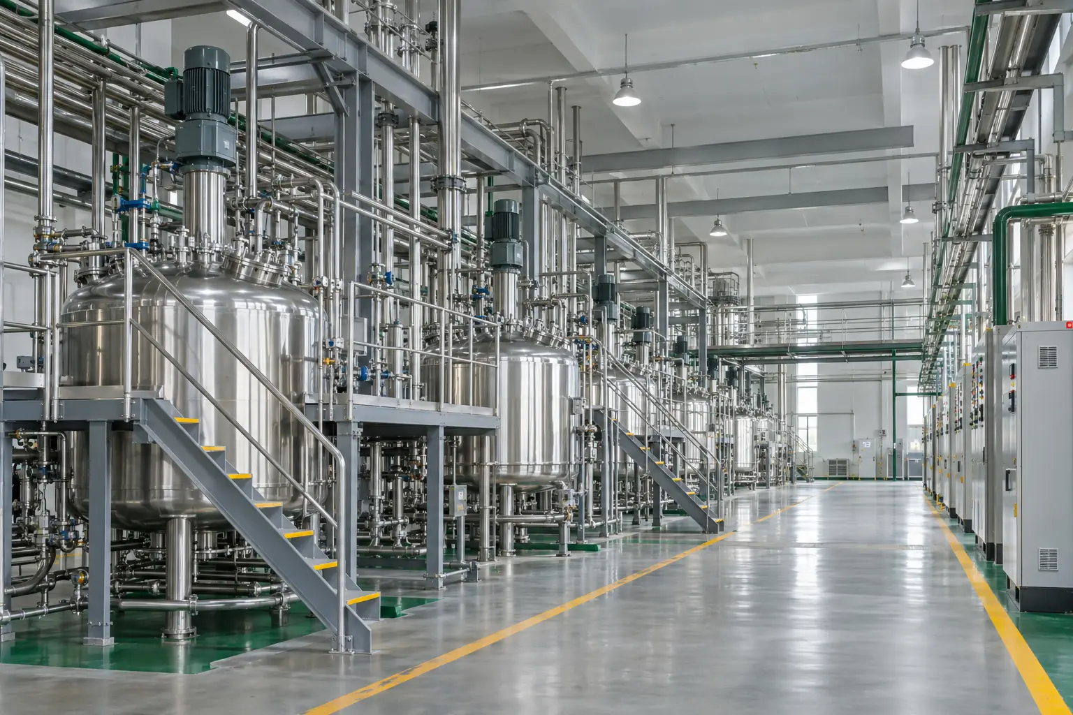Pagsasakatuparan ng malakihang produksyon ng Vitamin A derivatives