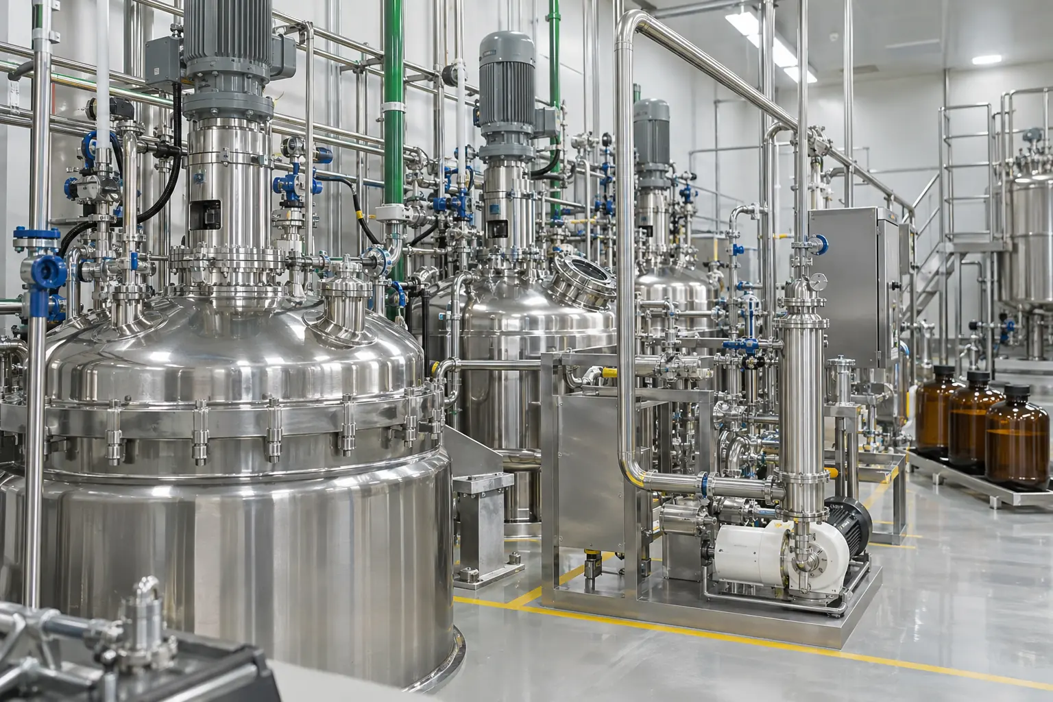 Pagsasakatuparan ng malakihang produksyon ng Vitamin A derivatives